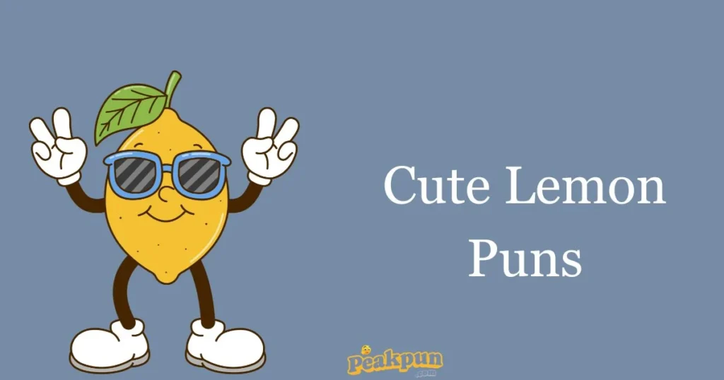 Cute Lemon Puns