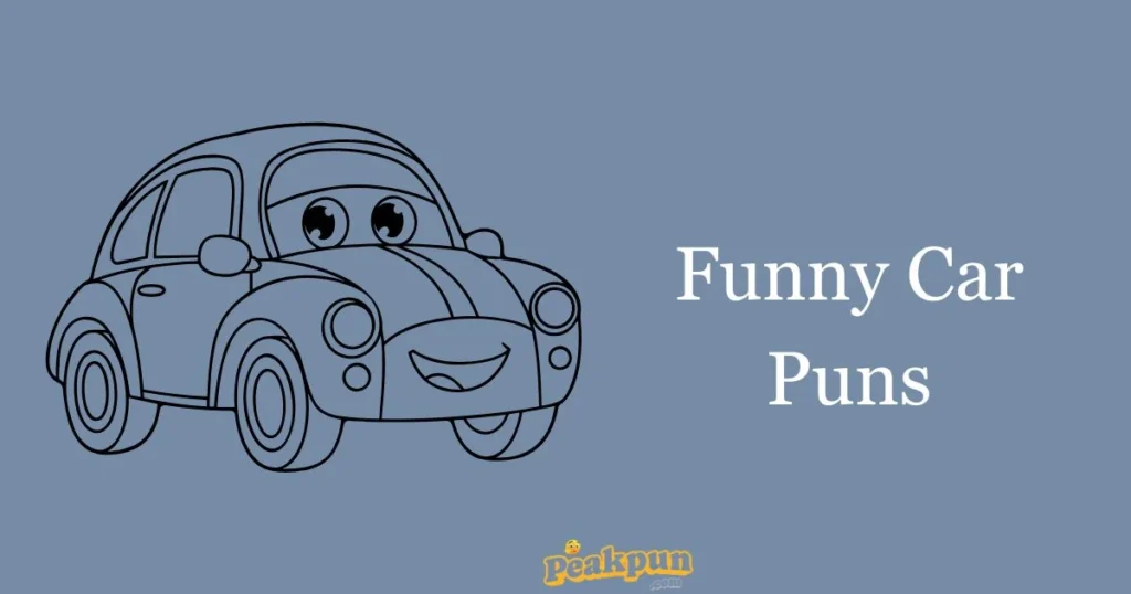Funny Car Puns