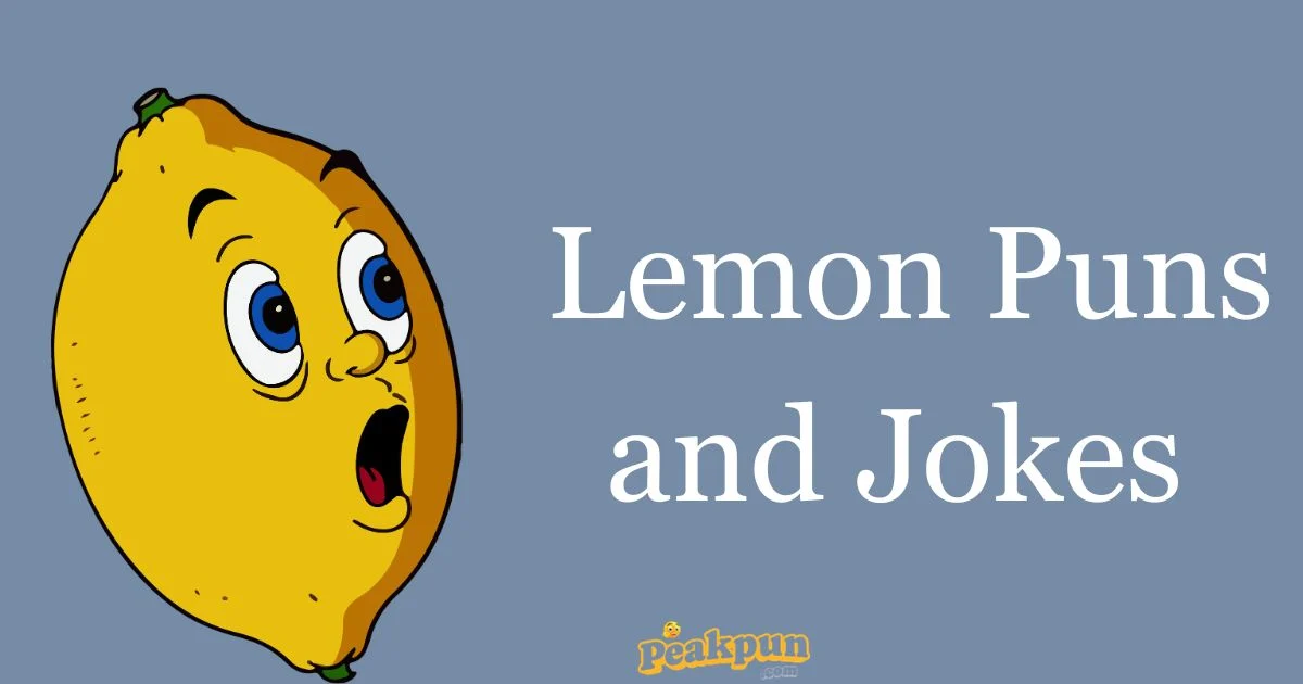 Lemon Puns And Jokes