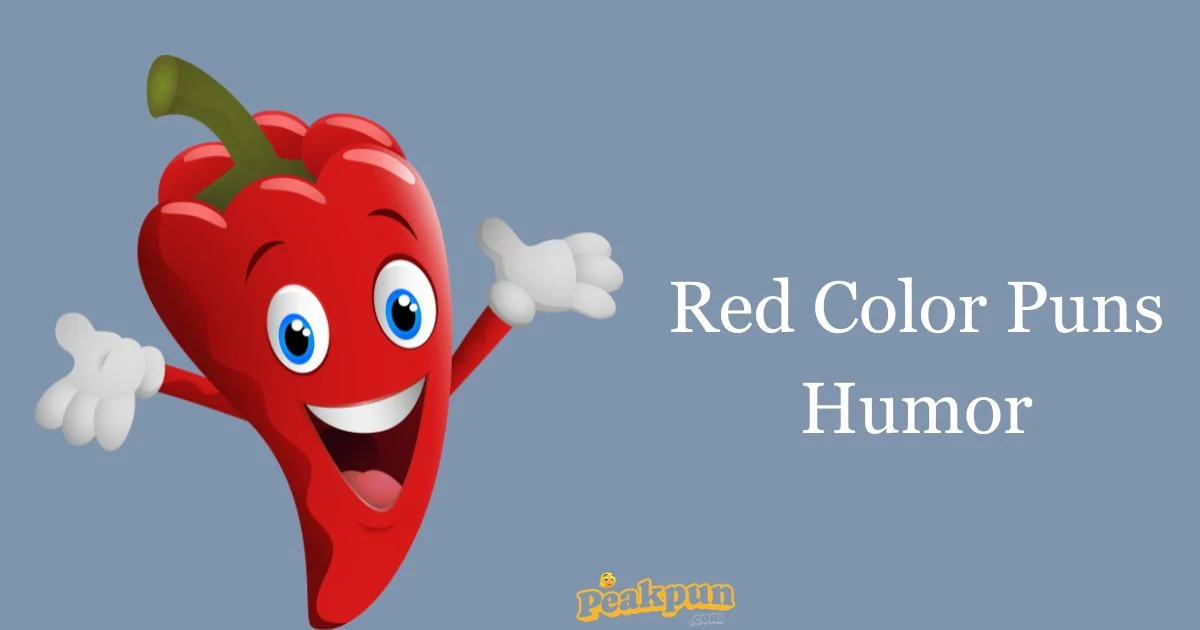 Red Color Puns Humor