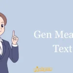 Gen Mean In Text