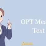 Opt Mean In Text