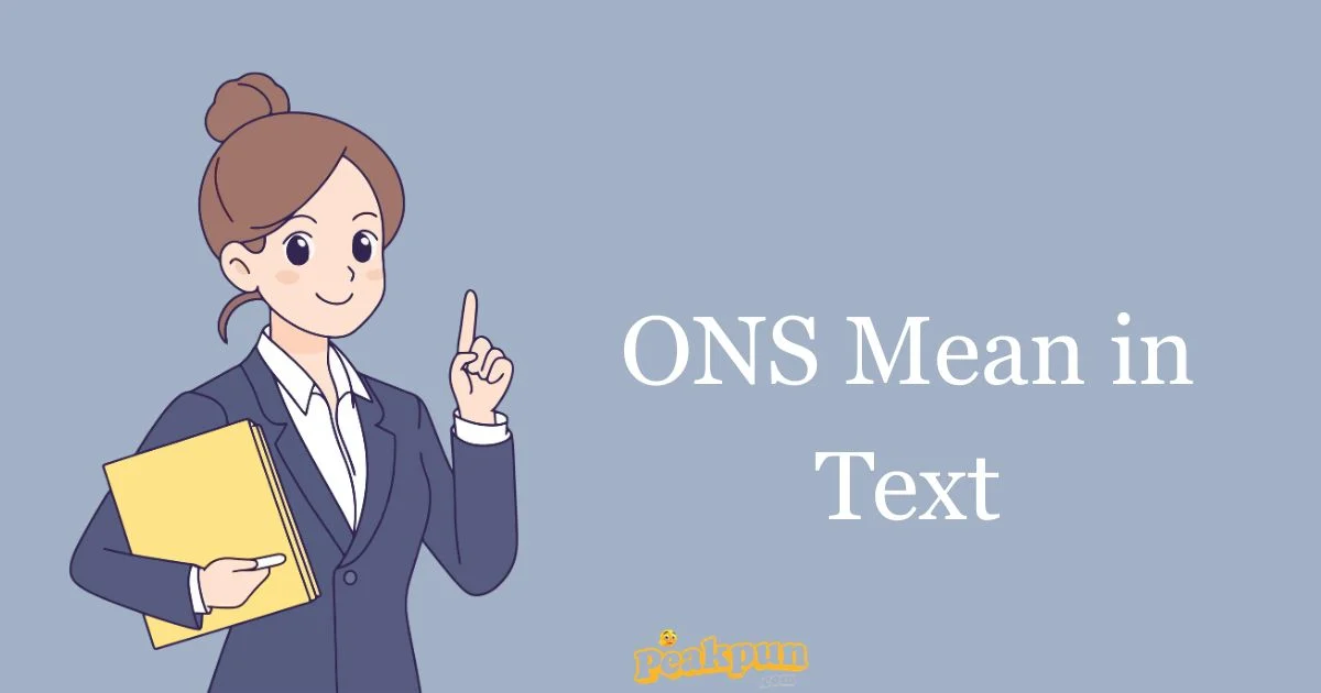 Ons Mean In Text