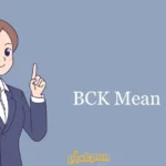 Bck Mean In Text